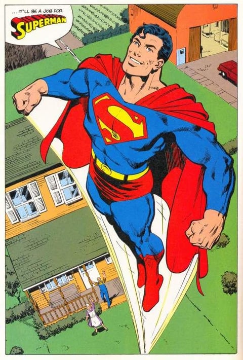 Su nombre, Clark Kent, surgió de una combinación de nombres de los actores Clark Gable y Kent Taylor, al juntarlos se formó Clark Kent.