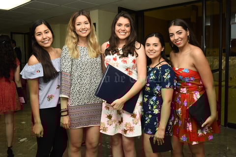 06062018 Mariana, Laura, Claudia, Cecy y Paulina.