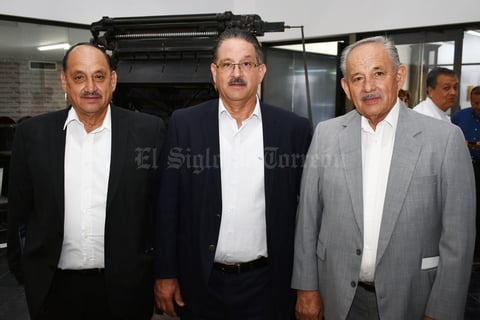 08062018 Jesús Fernando del Rivero, Luis Felipe del Rivero y José Guadalupe del Rivero.