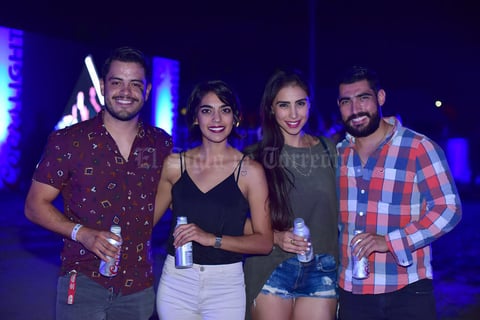 08062018 RECIENTE EVENTO.  Felipe, Diana, Laura y Oscar.
