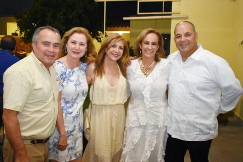 Ricardo  Veronica Rasa Alba  Ana Karina y Ricardo