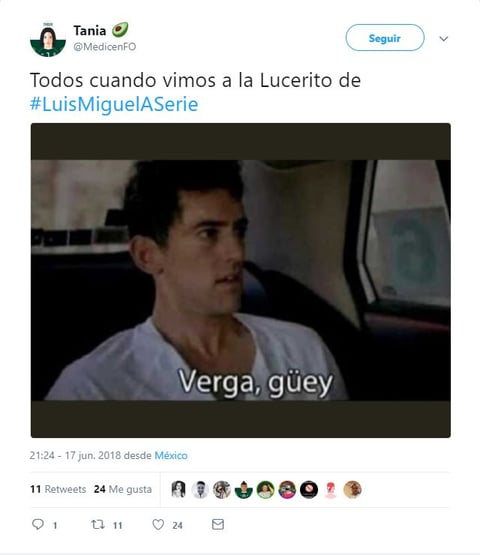 Los memes del  capítulo 9 de la serie de Luis Miguel