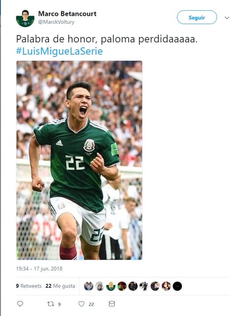Los memes del  capítulo 9 de la serie de Luis Miguel