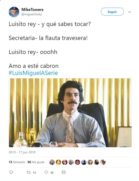 Los memes del  capítulo 9 de la serie de Luis Miguel