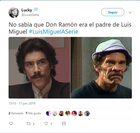 Los memes del  capítulo 9 de la serie de Luis Miguel
