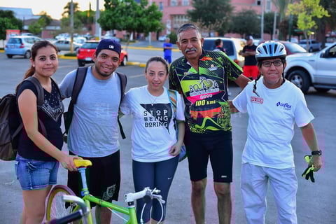 19062018 María del Carmen, Pedro, Sandra, Bernardo y Óscar.
