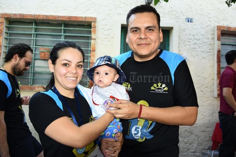 22062018 Alejandra, Saúl Quiñones y Rogelio Quiñones.