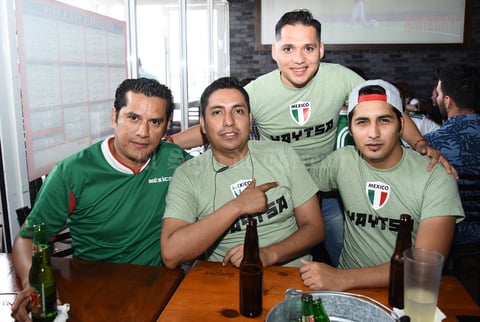 25062018 Carlos, Gerardo, Paco y Edgar.
