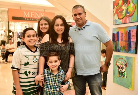 24062018 Mary Gaby, Gaby, Ricardo, Rodrigo y Juan Pablo.