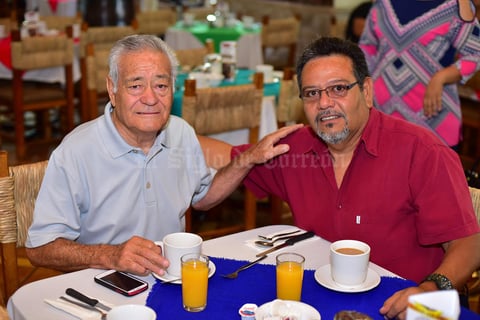 24062018 CONVIVEN.  Manuel de Jesús y Alejandro Manuel.