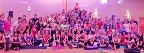 26062018 YOGA NAMASTE FEST.  Clase de Yoga con Fabián Montes de Oca.