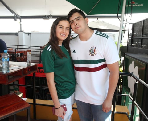 Marie y Miguel Camacho.
