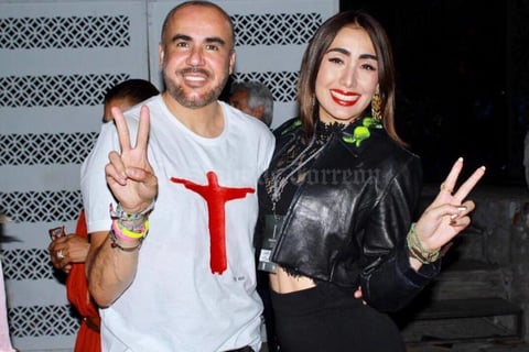 28062018 FASHION SHOW.  Los reconocidos diseñadores Ricardo Seco y Carolina Sada.