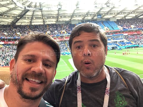 28062018 DESDE RUSIA.  Carlos Sánchez y Daniel Guzmán.