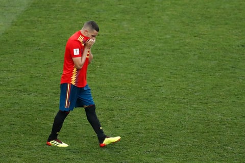 Koke falló también su tiro desde los once pasos.