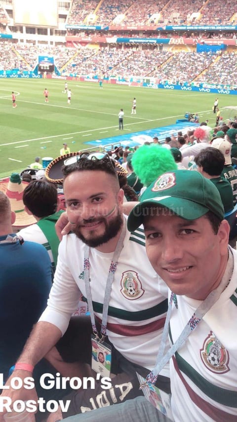 01072018 EN EL MUNDIAL.  Freddy y Carlos.