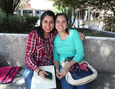 Daniela Rodríguez y Ana Laura Antuna.