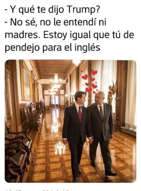 Los memes del encuentro EPN-AMLO