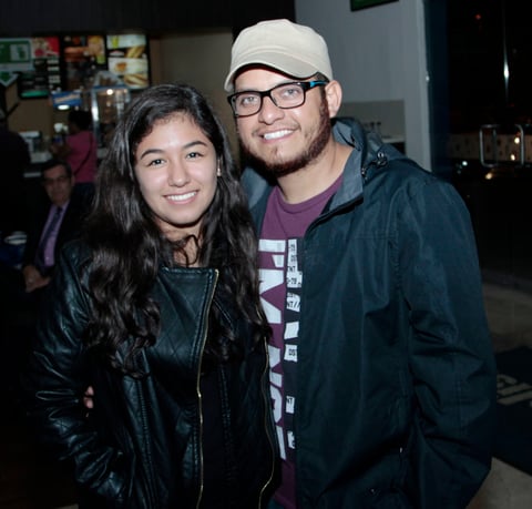 Tania y Alaín.