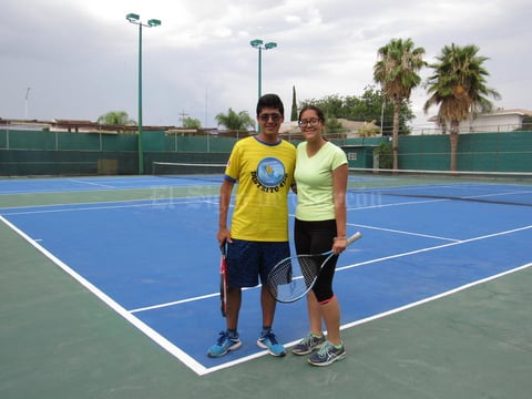 04072018 Miguel González y Andrea Alvarado.