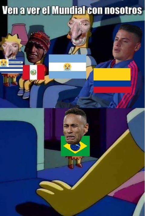 Internet 'explota' con los memes de la eliminación de Brasil