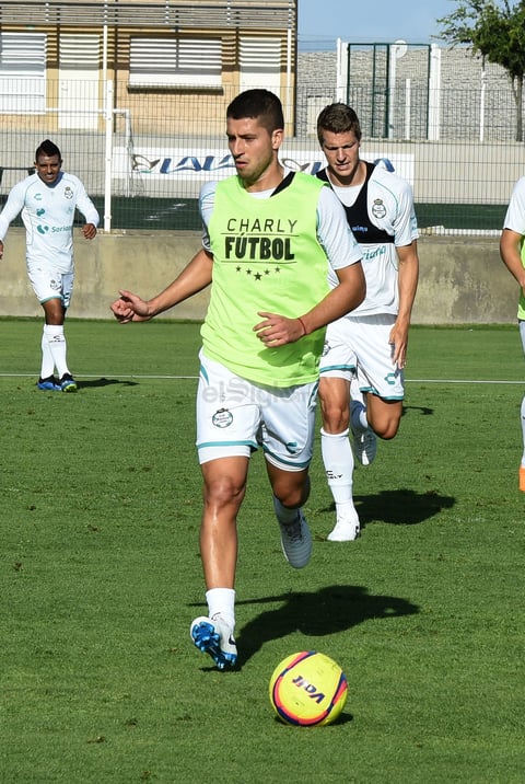 Martín Nervo es presentado en Santos Laguna