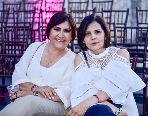 Dulce Pereda y Marcela Pámanes