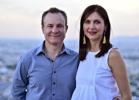 Javier Gonzalez y Veronica Espinoza