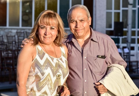 Olga Goitia de Darwich y Jorge Darwich