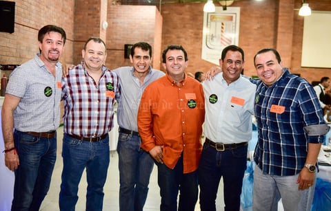 Eve Jorge Ruben  Rodolfo  Carlos y Paco