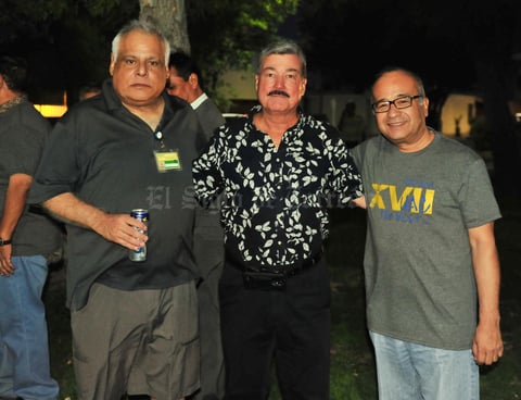 12072018 Héctor Jesús Romano, Gerardo Larrañaga y Juan Antonio Guajardo.