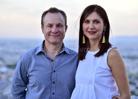 21072018 EN PAREJA.  Javier González y Verónica Espinoza.
