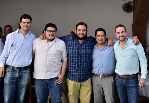 Antonio  Cesar  Andres  Hiram y Jaime