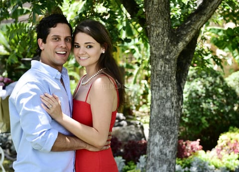 Alberto Alonso y Samantha Fraser