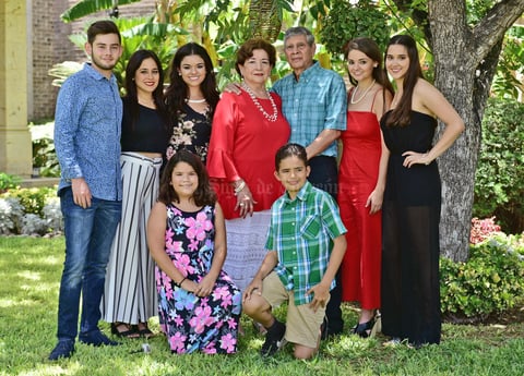 En familia