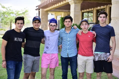Emilio  Jose Manuel  Jaime  Paulo y Rodrigo