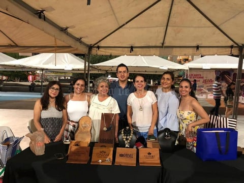 01082018 Margarita Chimal, Annaid Hernández, Edwin Quintero, Carolina Castelán, Alejandra Barajas y Rosario Olloqui.