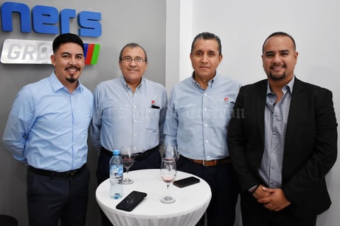 01082018 Eduardo, Daniel, Luis Enrique y Alejandro.