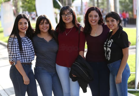 Karina, Alondra Edith, Vanessa y Michelle.