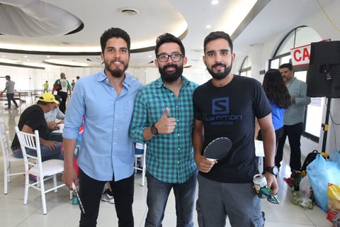 Daniel Alvarado, Nacho García y Mario Alcalde.