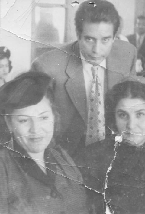 12082018 Dr. Francisco Gómez Palacio, María Gurrola Aldama y
María Carmen Gurrola Aldama, en 1940.