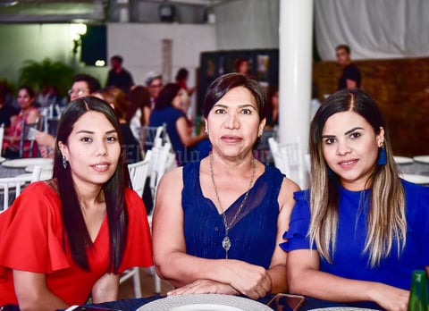 13082018 EN RECIENTE EVENTO.  Lucero, Marijose y Laura.