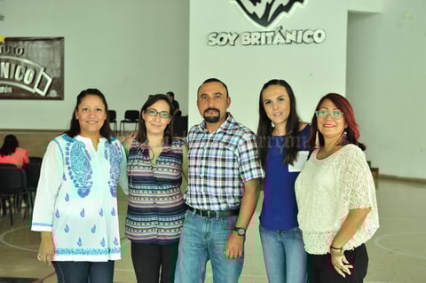 13082018 Rosario Chávez, Angélica Ruiz, Carlos Hernández, Mary Veliz y Ma. Paz Badillo.