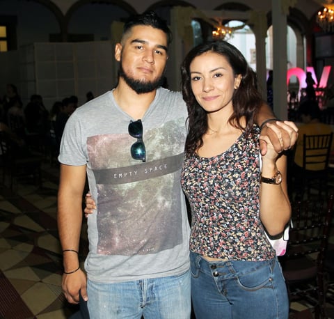 Sarahi Betancourt y Jorge Ledezma.