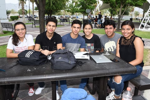 16082018 Regina, Ricardo, Diego, Jona, Gumaro y Alejandra.