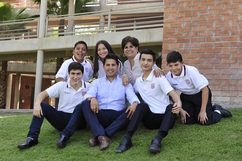 17082018 Samir, Sofía, Elsa, Max, Juan Pablo, Matías y Sebastián.