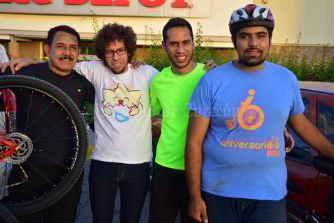 18082018 RODADA.  Juan Manuel, Juan Manuel, 'Chuso' y Ramón.