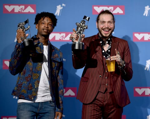 Canción del año: Rockstar, Post Malone con 21 Savage.