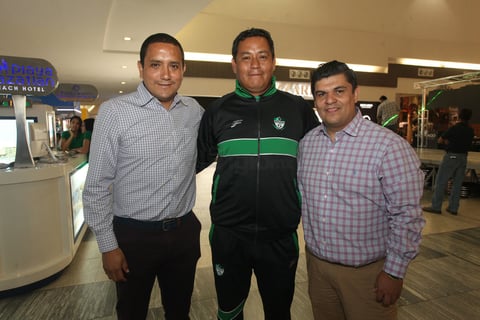 Heriberto Ramón Morales, Rogelio Rodríguez y Julio Estrada.