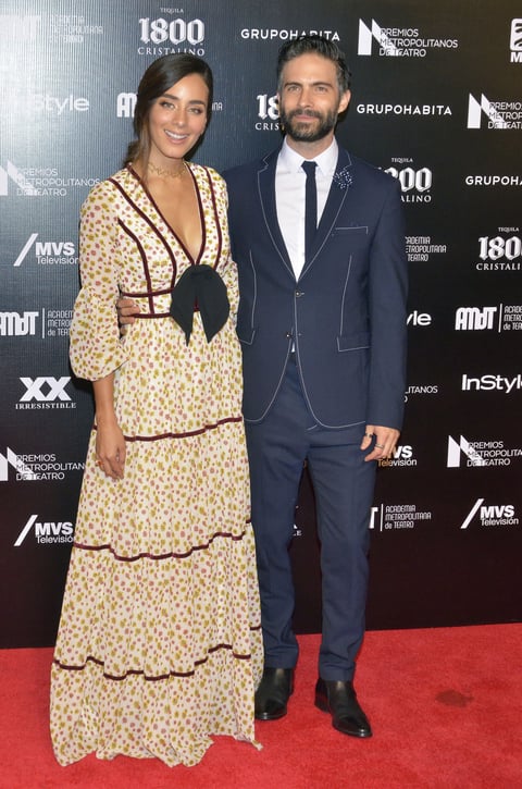 Esmeralda Pimentel y Osvaldo Benavides no ocultaron su amor.